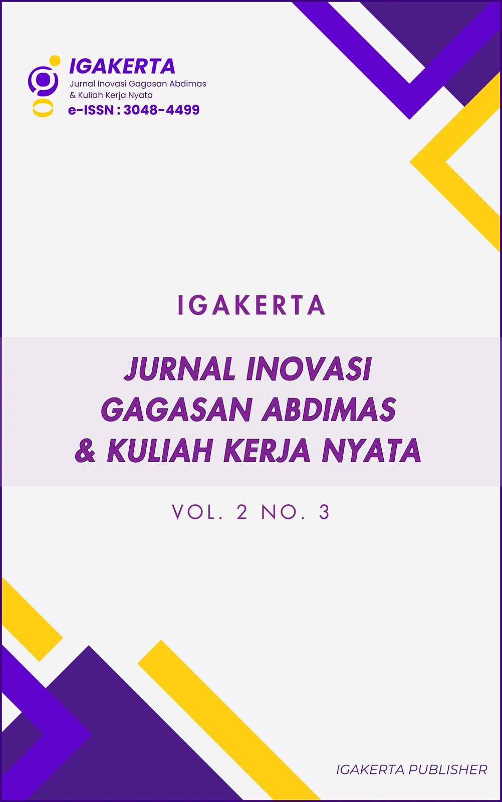 					View Vol. 2 No. 3 (2025): Jurnal Inovasi Gagasan Abdimas dan Kuliah Kerja Nyata
				